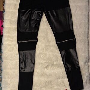 TOV Mixed Media Leggings